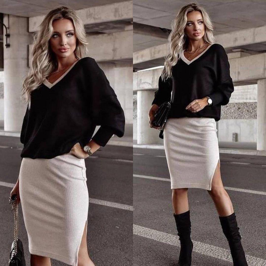 Костюм-двійка з ангори "Almo"