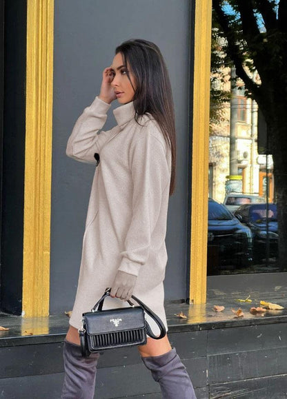 Тепла сукня з розрізами "Kleo"