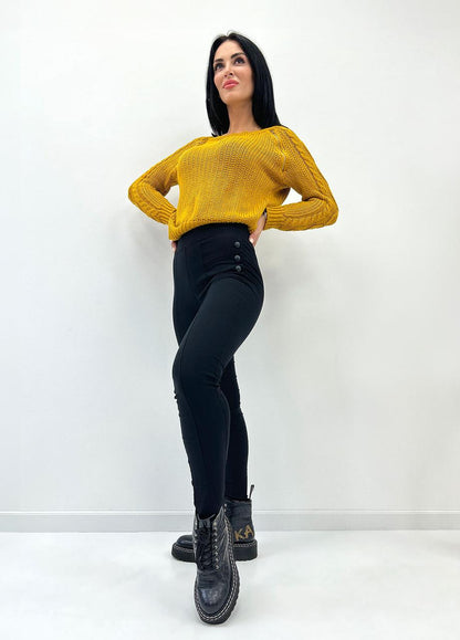 Легінси-лосіни "Daily" джинс-коттон на флісі