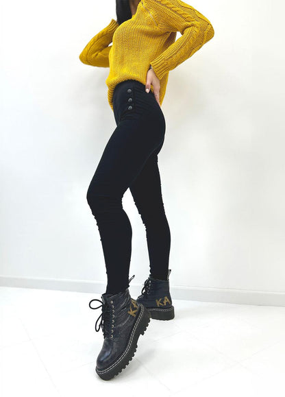 Легінси-лосіни "Daily" джинс-коттон на флісі