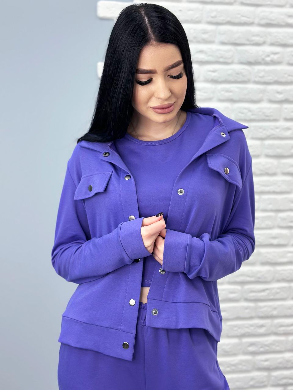 Жіночий трикотажний костюм трійка "Amalfi"