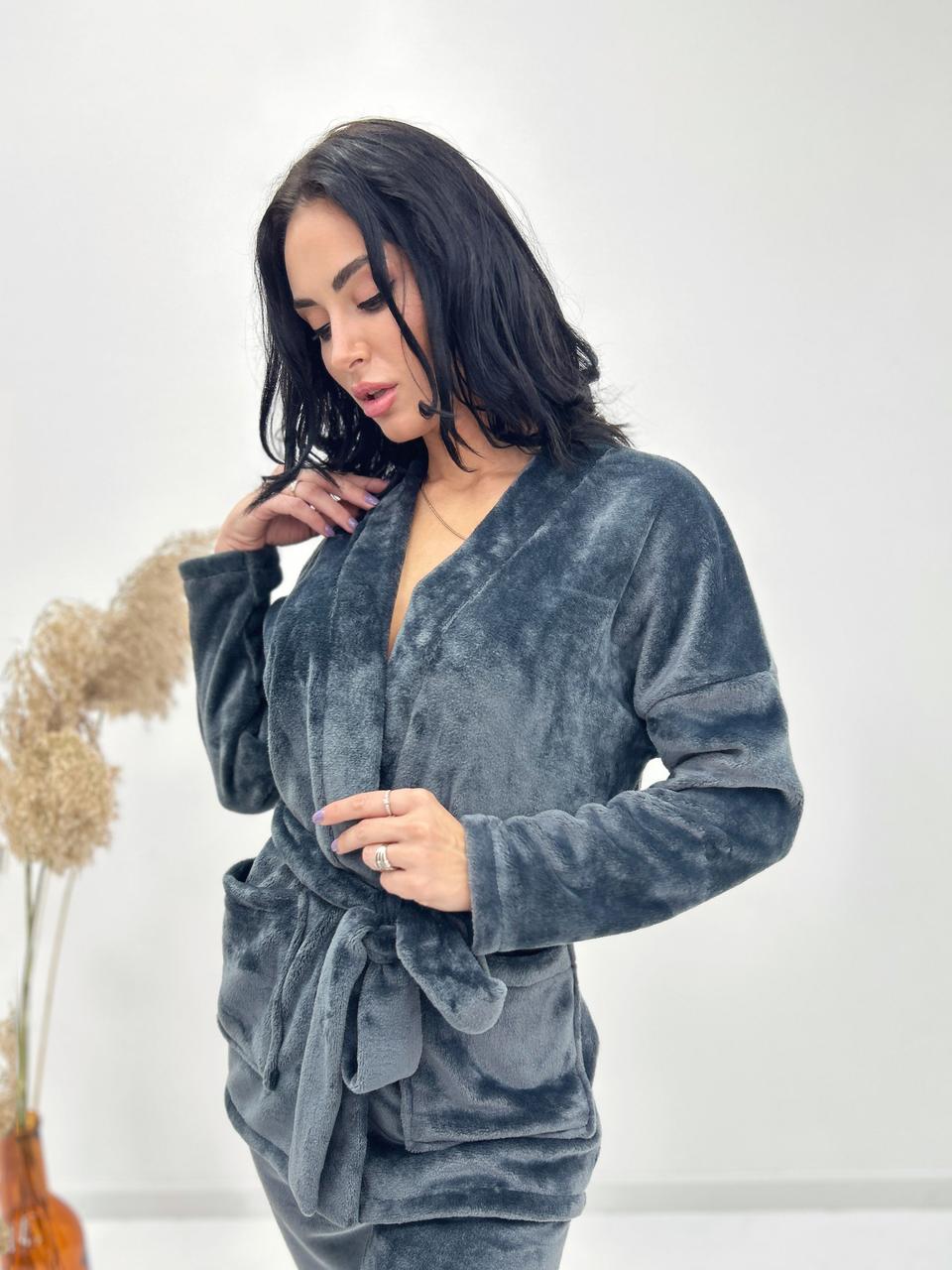 Домашній костюм з халатом "Nelly"