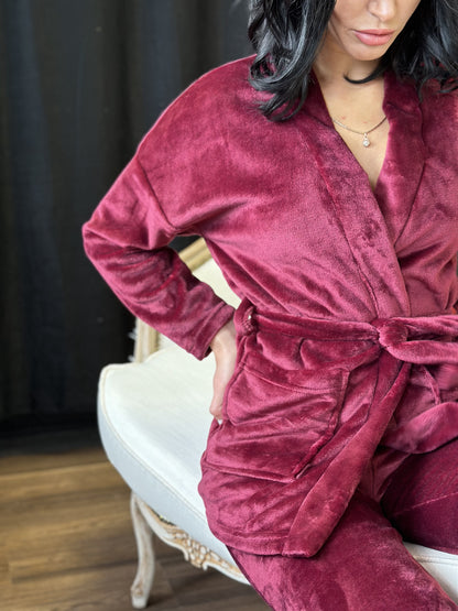 Домашній костюм з халатом "Nelly"