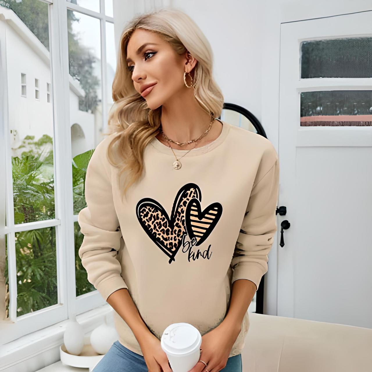 Базовий світшот "Be kind"